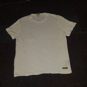 Authentic White Burberry Brit Tee